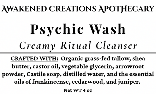 Psychic Wash Creamy Ritual Body Soap