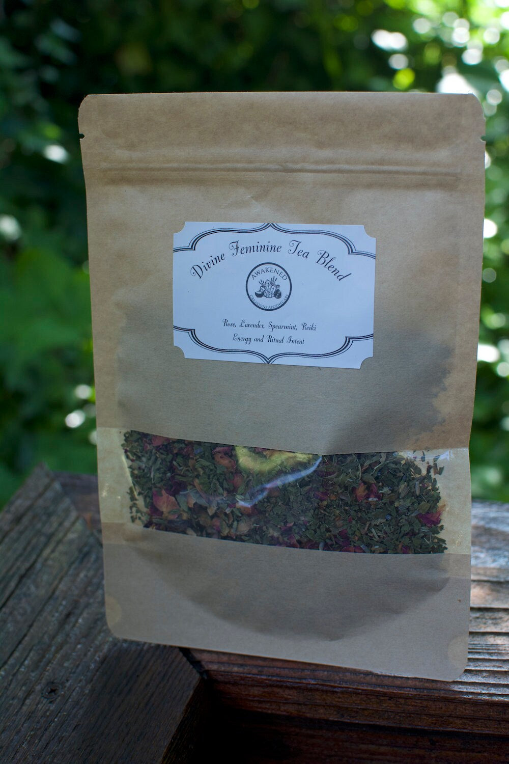 Divine Feminine Tea Blend Organic Relaxing Ritual Hot Tea