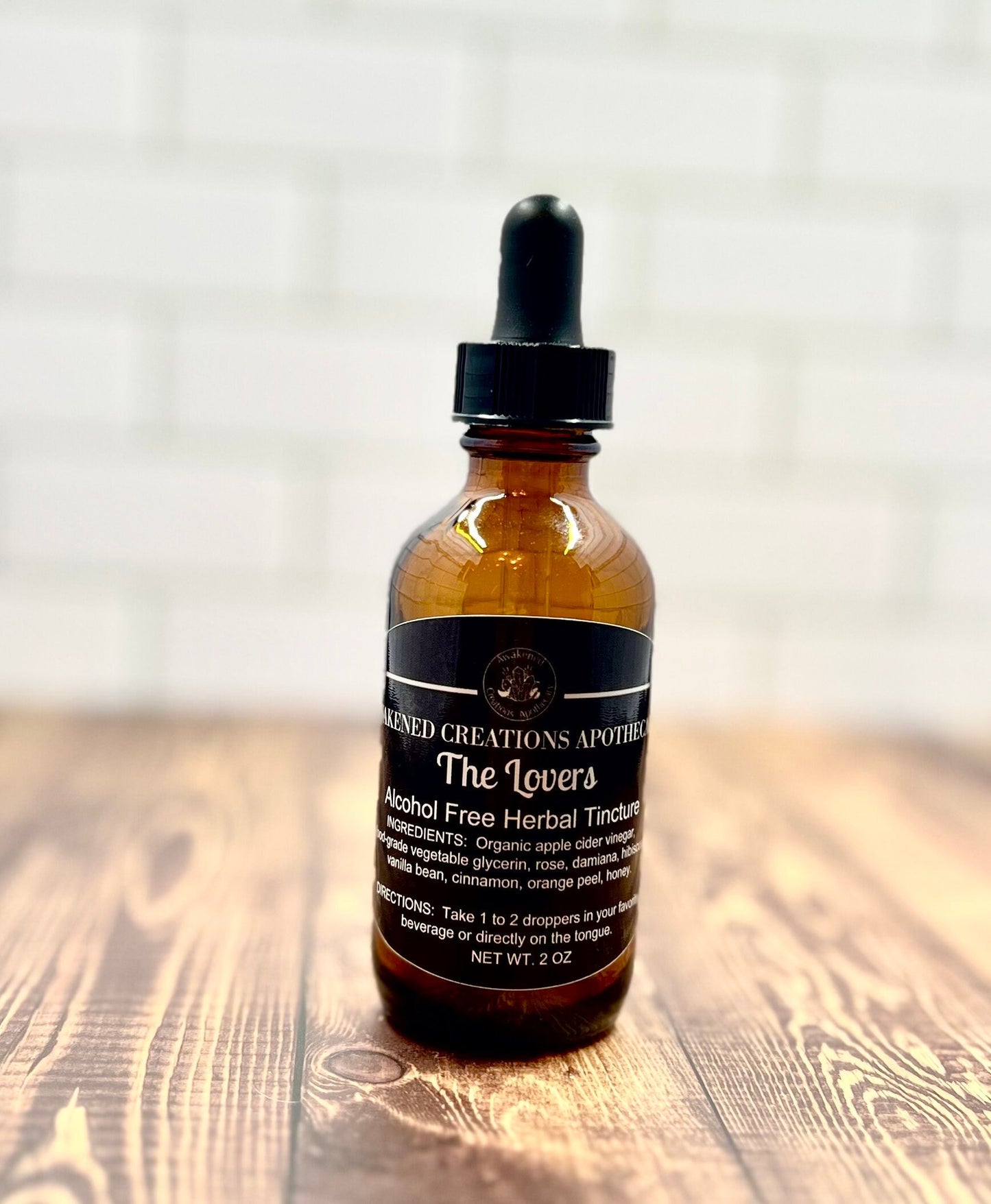 The Lovers Organic Alcohol Free Herbal Tincture