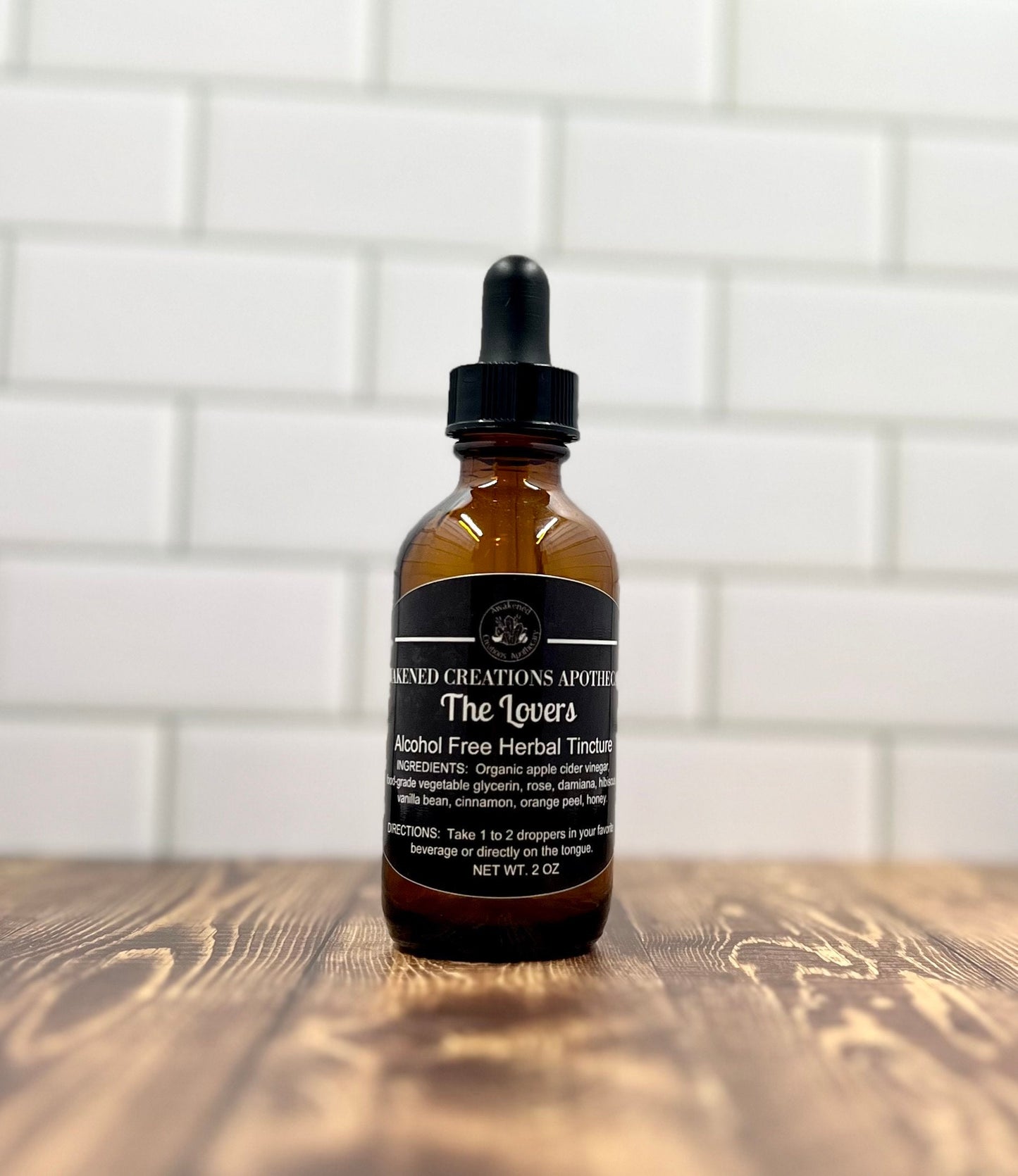 The Lovers Organic Alcohol Free Herbal Tincture